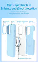 VOKAMO Funda de Silicona Líquida Anillo Magnético Compatible con MagSafe para iPhone 15, iPhone 15 Plus, iPhone 15 Pro, iPhone 15 Pro Max de Alta Calidad y Tacto Suave - Varios Colores - details 7