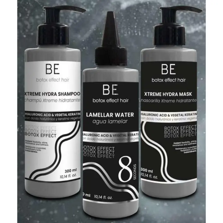 Pack efecto Botox Capilar XTREME HYDRA de BE - 1