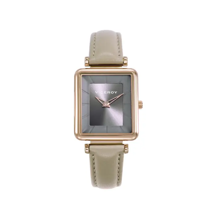 Reloj Viceroy Mujer Acero Ip Rosa Correa Piel 401238-17 - 1