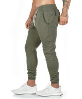 Pantalones Deportivos Casuales Para Hombres Algodón Fitness Entrenamiento Correr Pantalones Largos De Cintura Media Talla S a XXXL - details 18