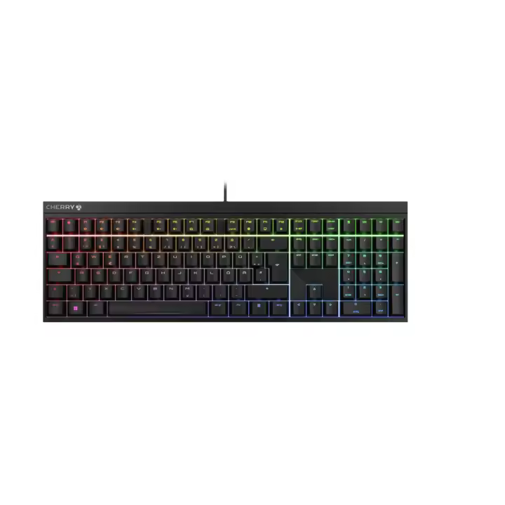 CHERRY MX 2.0S RGB teclado USB QWERTZ Alemán Negro - 1