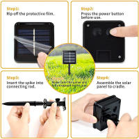 Luces De Cadena Solar LED Para Exterior Decoración De Navidad IP65 Impermeables S14 Guirnalda De Fiestas Para Jardín - details 9