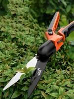 Tijeras De Jardín Multifuncionales Skeyo Con Hojas De Acero Carbono Y Mango De Goma Para Podar Arbustos Y Cortar Grama Rotación 360 Grados - details 0