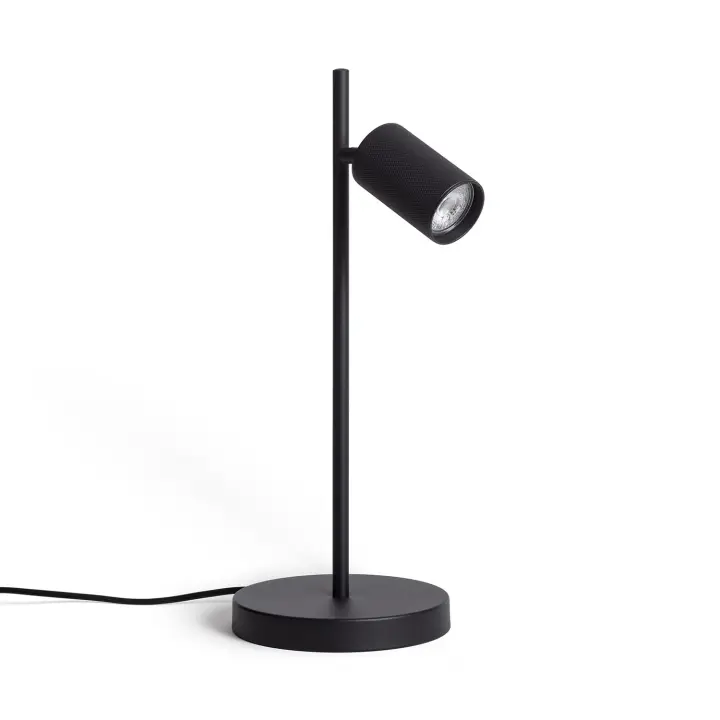 Ledkia Lámpara de Mesa Aluminio Breixo Negro - 1