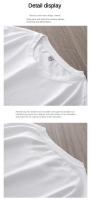 Camiseta De Seda Helada Delgada Para Hombres Dukeen Verano Cuello Redondo Manga Corta Suave Fitness Tops Modal Algodón Oversize Tees Casual Transpirable Ligera Secado Rápido Protección Solar Estirable Sin Capucha - details 9