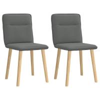 vidaXL Sillas de comedor 2 unidades en color Lino/Crema/Verde oscuro y más | cómodas modernas ergonómicas para comedor cocina salón hogar - details 6