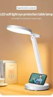 Luz De Escritorio LED Con Ventilador Y Reloj Cargador USB Luz De Lectura Con Protección Ocular Plegable Luz Nocturna Para Escritorio - details 26