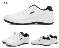 Zapatos Casuales Para Hombre PU Cuero Ligeros Y Cómodos Deportivos Al Aire Libre Con Cordones Moda Transversal - details 16