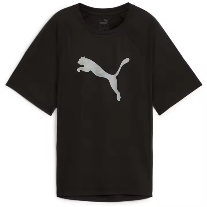 Camiseta de Manga Corta Puma Evostripe Graphic para mujer en color negro - 1