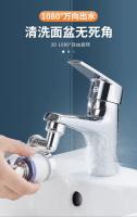 Adaptador De Extensión Para Grifo De Baño Universal Rotatable 1080 ° Filtro Conveniente Extensor De Grifo Clásico Montaje En Pared - details 7