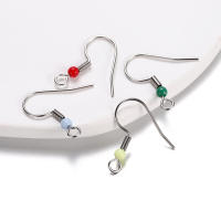 20-50Pcs Aros De Oído De Acero Inoxidable Para Joyería DIY Cerraduras De Aros Para Orejas Accesorios De Metal Sin Alérgenos - details 6