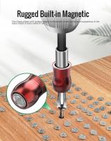 Soporte De Broca Magnético Eléctrico Con Retención Rápida De Hexágono 1/4 Pulgada Y Extensión Rod 60/100/150mm Herramienta De Trabajo Para Electrónica - details 5