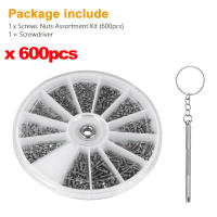 Juego De Herramientas De Reparación De Acero Inoxidable Con Destornillador Para Gafas Teléfonos Móviles Relojes 120/600/1200Pcs - details 6