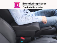 Caja De Reposabrazos Para Opel Astra H 2006-2011 Superficie Curva Caja De Almacenamiento Fáciles De Instalar Accesorios Para Coche - details 9