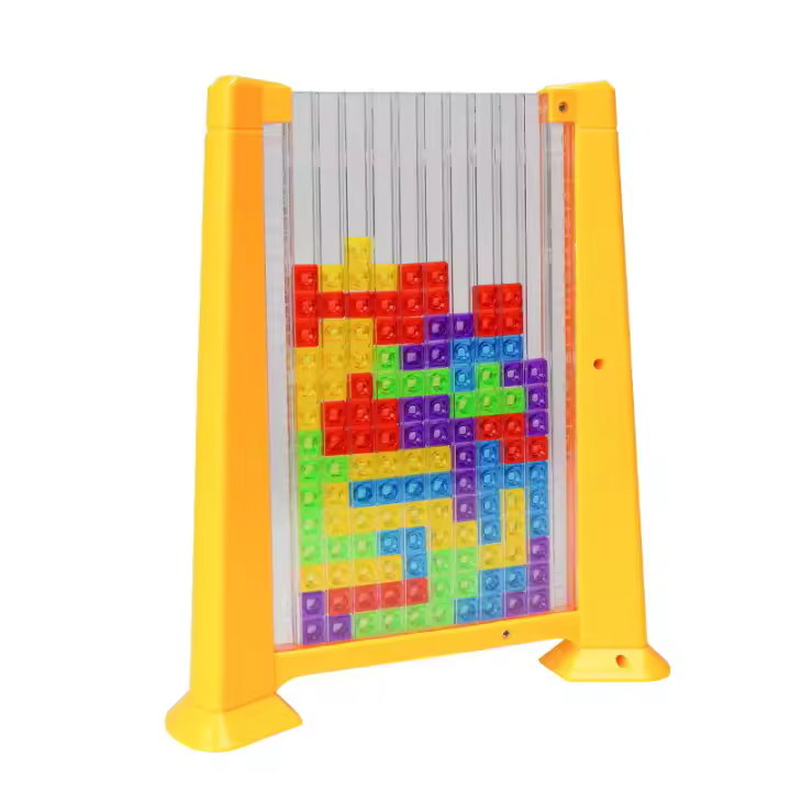Juego De Rompecabezas Tetris Mutado Bloques De Construcción Inteligentes Tablero De Juego Educativo Para Niños Regalo De Día Del Niño - 1