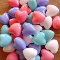Pelotas de Piscina y Parque Infantil Multicolor Sin BPA, Pack 50/100/200 Unidades, Forma de Corazón para Niños y Bebés, Bolas de Colores Rosa Verde Azul Blanco - details 2