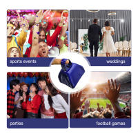 6 Pack Campanas De Vaca De 3 Pulgadas Metal Sonido Para Eventos Deportivos Pequeñas Campanas Para Juegos De Fútbol Aplauso - details 3
