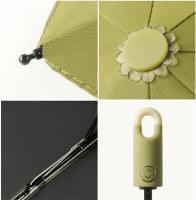 Paraguas plegable automático con enganche para mujer y hombre, resistente al viento y a la lluvia. - details 2