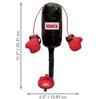 Bolsa de boxeo KONG Connect con guantes de boxeo rellenos de hierba gatera - details 2