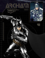 Figura De Acción DC Justice League Splicing 11cm Edición Limitada Dorada Batman Arkham Knight Deathstroke Red Hood Para Niños Y Coleccionistas - details 8