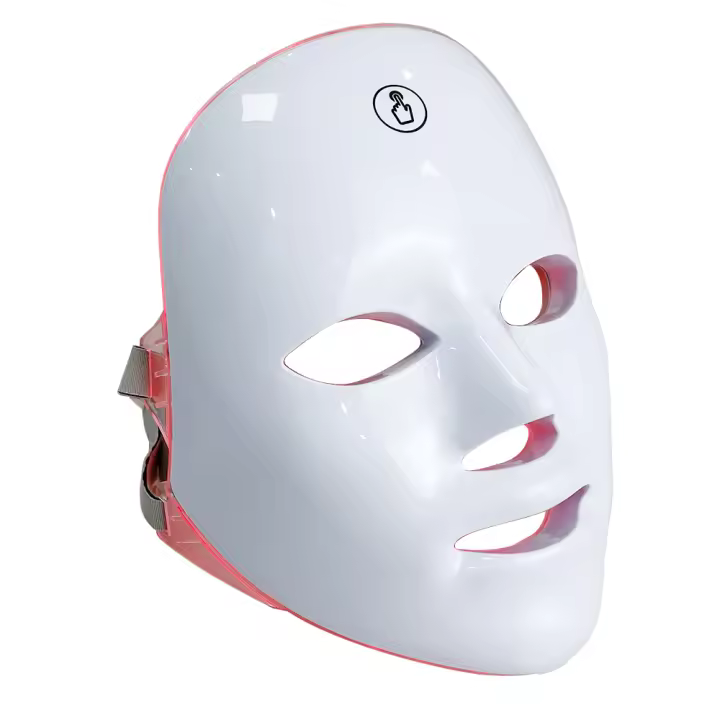 Máscara Facial LED De 7 Colores Terapia Fotónica Infrarroja Rejuvenecimiento De Piel Blanqueamiento Elevación Anti Acné Eliminación De Arrugas Dispositivo De Belleza - 1