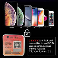 Etiqueta De Desbloqueo Gevey pro Para iPhone 6s-7-8-X-XSM-11-13PM Herramienta De Reparación Universal 1 Pieza - details 1