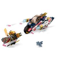 Bloques De Construcción Compatible MOC Sets Serie Ninja Sora's Transforming Mech Bike Juguete De Transformación Para Niños Regalo De Bloques Pequeños Para Edad 6-12 - details 3