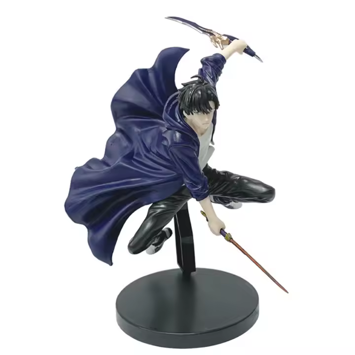 Figura De Acción Solo Leveling Shadow King Sung Jinwoo Cheng Xiaoyu 21CM Decoración De Escritorio Colección Anime Regalo Para Jóvenes De 14 Años O Más - 1