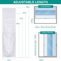 Tela De Sellado Para Ventana De Aire Acondicionado Universal Kit De Ventilación Para Aire Acondicionado Portátil Estilo Clásico Posmoderno Sencillo Tejido - details 4