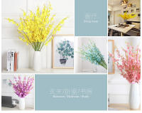 Orquídea Amarilla Artificial Para Boda Decoración De Hogar Y Vajillas Phalaenopsis Plantas Puestas En Vaso DIY Flores Silken - details 9