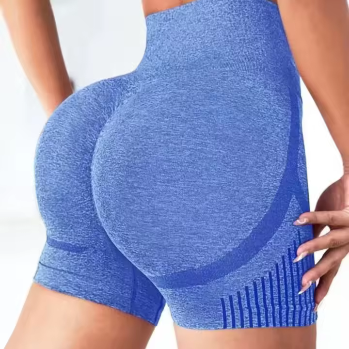 Women Yoga Shorts High Waist Workout Shorts Fitness Yoga Lift Butt Fitness Ladies Yoga Gym Running Short Pants Sportswear - 1
