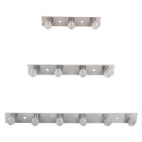 Cofan Perchero de pared con 3, 4 o 6 ganchos | Material: acero inoxidable 304 | Acabado: satinado | Colgador de pared para baños, entradas, cocinas, pasillos, dormitorios | Tres Medidas Diferentes - details 3