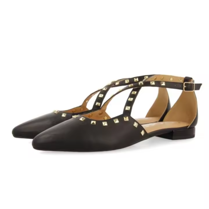 Gioseppo Bailarina Garcon Negro - Piel Mujer - 1