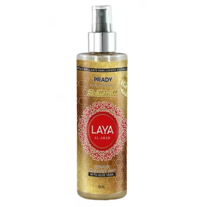 Body & Hair Shimmer Mist 250ml: Laya - Prady - 1