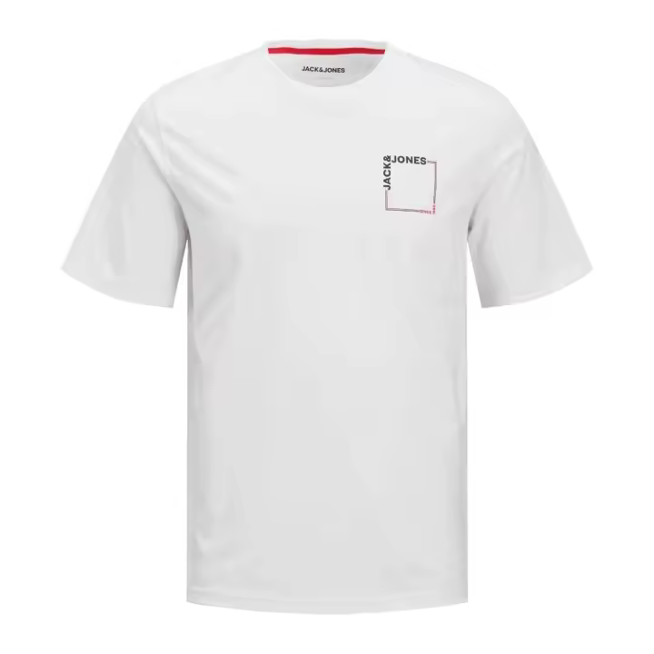 Camiseta de Manga Corta Jack&Jones  para hombre en color blanco - 1