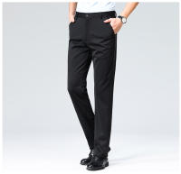 Pantalones Casuales Para Hombre Talla Grande 52 Pantalones Trasladables De Oficina Pantalones Formales De Negocios Estilo Recto Spandex Polyester - details 5