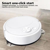 Robot Aspirador Eléctrico Inteligente 4000Pa 3 En 1 Con Fuerte Succión Para Alfombras Y Pisos De Mascotas Limpieza Silenciosa - details 2