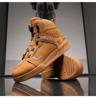 Botas De Motocicleta Para Mujer En Cuero Negro Resistente Al Agua Con Cordones Rápidos Botines De Motocross Para Hombres - details 18
