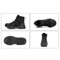 Botas De Trabajo Indestructibles Para Hombres Zapatos De Seguridad Con Punta De Acero Antipinchazos Antideslizantes Tácticas Para Hombres Y Mujeres - details 9