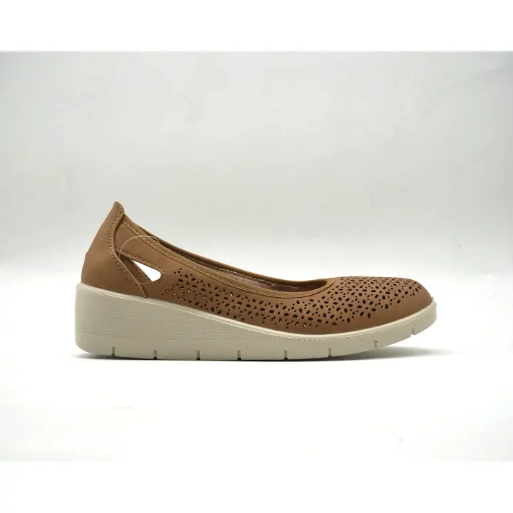 Virucci -Mocasines Deportivos de Mujer Cómodos Modernos 667 disponible en Marino Cuero Oro - 1