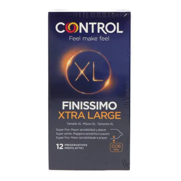 Control Preservativos Finissimo Xl 12 Uds Control - 1