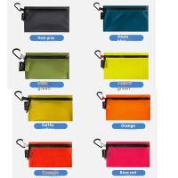 Monedero Minimalista XENOSMILUS Impermeable Con Cubierta De Silicona Duradera Pequeño Monedero Para Viajes De Nylon Unisex - details 7
