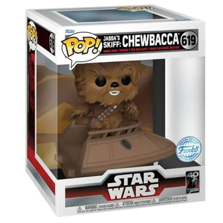 Funko Pop! Figura Exclusiva Deluxe De Chewbacca Star Wars - 1