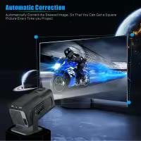 Android 11 Portable Projector, 4K, Native 1080P, 390ANSI, HY320, Visitors, Wifi6, BTpig, Cinema 1920*1080P, Prostate or Upgraded HY300 - details 8