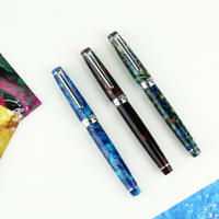 Bolígrafo De Tinta Moonman High-end Con Clip De Metal Completo Y Resina De Luna Nueva Punta Iridium Extra F Para Escuela Y Oficina - details 6