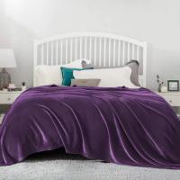 [OFERTA] Manta de Franela para Sofá, Manta de Franela para Cama, Manta para Mascotas, Mantas Ligeras, Extra Cálido, Sobrecama, Caliente, Transpirable para Invierno, Azul/Gris/Negro/Blanco/Rosa/Morado/Rojo/Verde/Vino/Marrón, 130X160/160x220/220x240cm - details 8