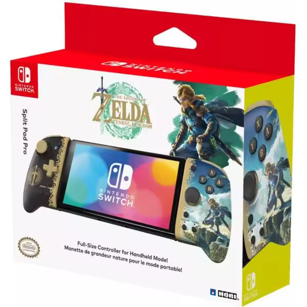 Mando Nintendo Switch Hori Split Pad Pro Zelda Tears Of The Kingdom - Edición especial - 1