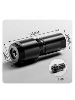 Adaptador Modificado Para Mezcladora De Ángulo a Mezcladora Recta 3/6mm Hilo M10 Herramientas Abrasivas Para Mezcladora De Ángulo 100 Tipo - details 6