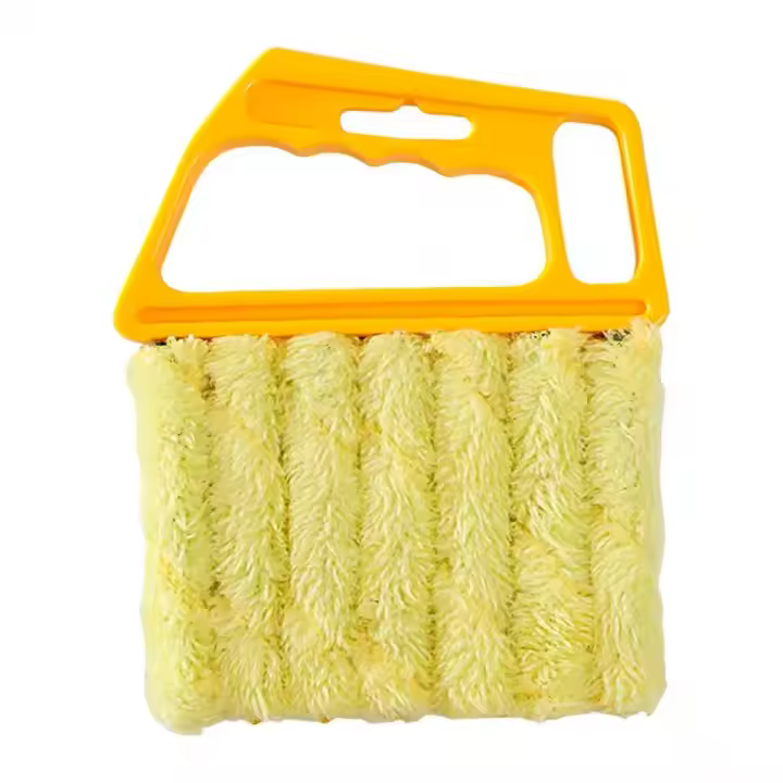 Nueva Cepillo De Limpieza Para Cortina De Louver Cepillo Desmontable Para Ventilador Uso En Ventanas Material PP - 1