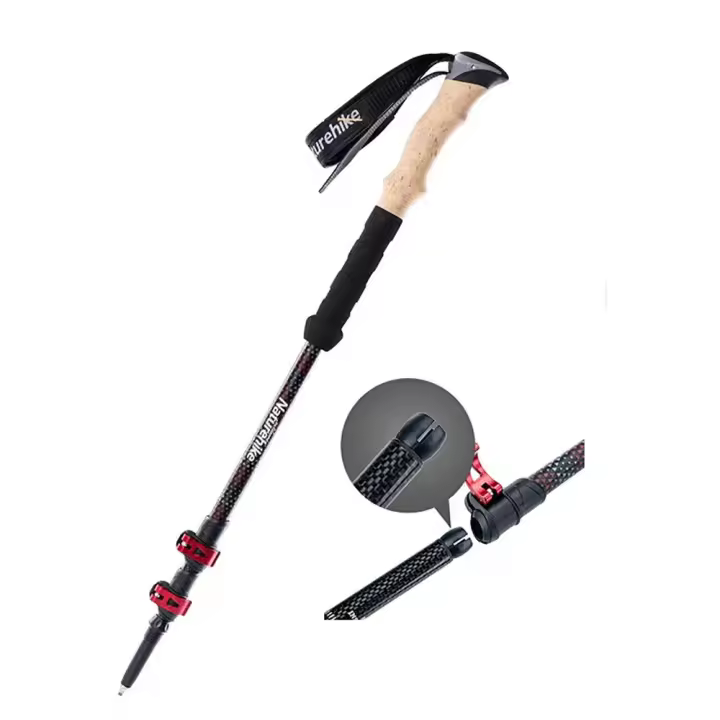 Material senderismo Bastones Naturehike Bastones Javadi Plateado Unisex - 1
